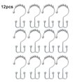 thumbnail image 1 of Bearachild Ganchos para cortina de acero inoxidable Accesorios de baño No.01 Bearachild HA001426-01, 1 of 1