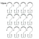 thumbnail image 1 of Inteprter Ganchos para cortina de acero inoxidable Accesorios de baño No.01 Inteprter HA001426-01, 1 of 1
