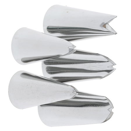 

5 Pcs Set Leaves Nozzles Stainless Icing Piping Pastry Tips For Ca HfK1CAWOWA