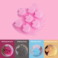 thumbnail image 5 of 3 moldes de silicona para chocolate con forma de unicornio, tamaño mediano, 7 cavidades, para hacer goma de mascar, dulces, chocolate, cubitos de hielo, gelatina, mousse, cupcakes de unicornio, 5 of 5