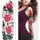 thumbnail image 1 of Patrón aleatorio, tatuajes temporales impermeables de brazo completo, 10 hojas, pegatinas de tatuaje duraderas extra grandes para hombres y mujeres brillar  Electrónica, 1 of 5
