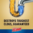 thumbnail image 3 of Liquid-Plumr Industrial Strength Unscented Urgent Clear Gel Drain Cleaner - 17 fl oz, 3 of 9