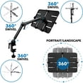 thumbnail image 4 of Mount-lt! Universal Tablet Pole Mount | Fits 6"-14" Tablet IPad Screen Sizes, 4 of 12