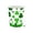 Cups, variant on St. Patrick's Day Paper Cups Lucky Shamrock Paper Cups Irish Festival Party Dessert Disposable Green Shamrock for Irish Holiday Party Favor Supplies (20pcs)
