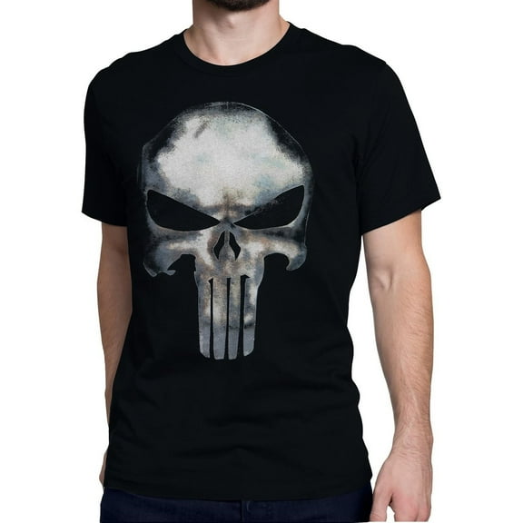 Super Heroes & Villains Punisher no sweat men's graphic t-shirt