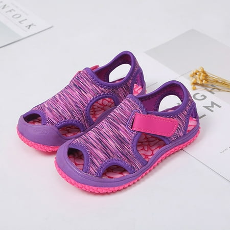 

Baby shoes Summer Child Kids Baby Girls Boys Beach Non-slip Outdoor Sandals Shoes CHMORA