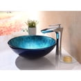 thumbnail image 3 of Anzzi Ls-Az196 Arc 16-1/2" Glass Vessel Bathroom Sink - Blue, 3 of 4