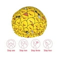thumbnail image 5 of KLL Funny Ducks Pattern Shower Cap & Bath Cap for Women,Reversible Oversized Waterproof Shower Caps for all Hair Lengths,Elastic Reusable Bathing Hair Cap, 5 of 6