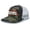 Army/White, variant on End of Quote Repeat The Line Mens Funny Patriotic Mesh Back Trucker Hat, Black/Black