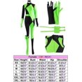 thumbnail image 3 of Disfraz de Cosplay de Shego, disfraz de fantasía de dibujos animados, disfraz de Anime, guantes para mujer, bolsa de pierna, mono, ropa de juego de rol de Halloween, 3 of 5
