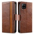 thumbnail image 3 of Case for Samsung Galaxy A42 5G Cover Leather Wallet Folio Case Book Design Flip Magnetic Closure - Brown, 3 of 5