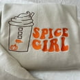 thumbnail image 2 of Pumpkin Spice Latte Embroidered Sweatshirt, 2 of 5