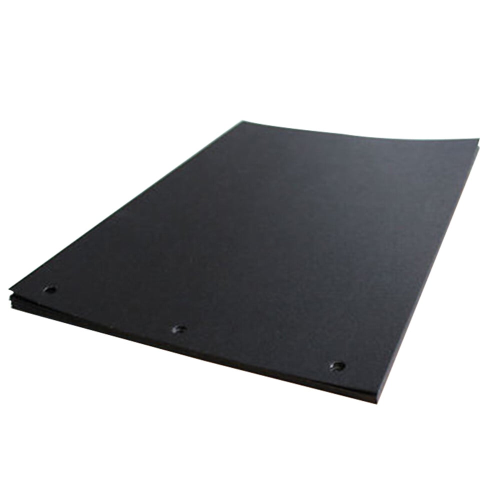 15 Sheets Black Scrapbooking Paper Refill Pages for 10 Inches DIY Scrapbook Album