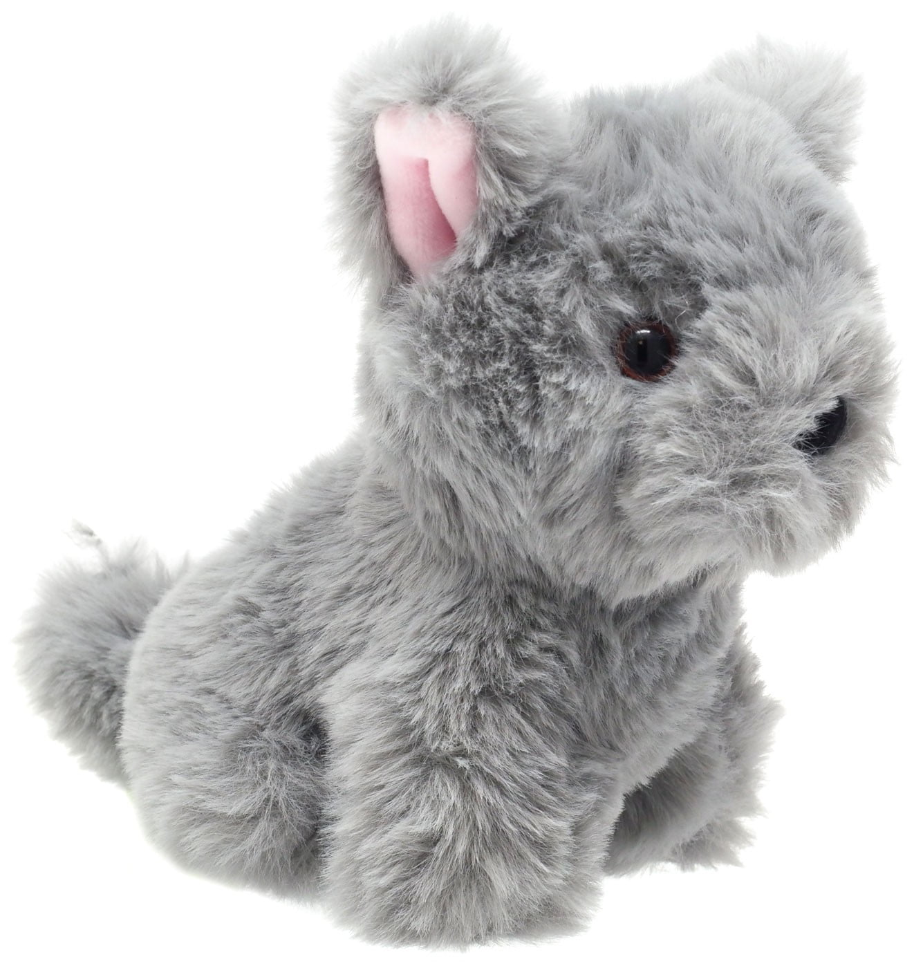 World's Softest Plush Grey Dog Plush