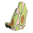thumbnail image 2 of Wukai Cute Avocado Full Set Car Seat Covers with Soft Padding Universal Auto Front Seats Protector and Cushion Mat, 2 of 5