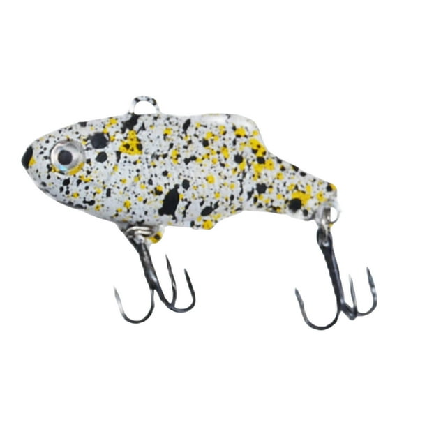 Lipless Crankbait - Unique Flat Back Diseño mejorado de vibración y sonido Thud