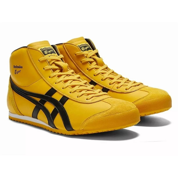 Onitsuka Tiger MEXICO Mid Runner Unisex 1183B577 751 YELLOW/BLACK NEW