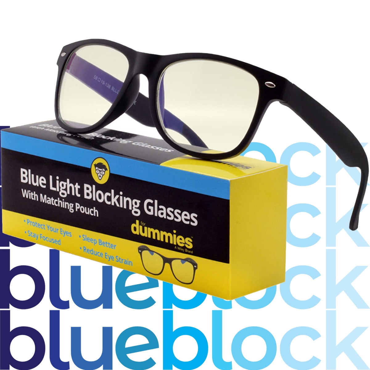 Light Glasses Mens Womens Blue Block Gaming Computer Glasses Walmart.com