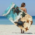 thumbnail image 6 of Riecok Beach Towels Beach Summer Oversized Microfiber Beach Towel Bath Towels Multicolor, 6 of 10