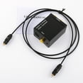 thumbnail image 3 of fastboy 1/2/3 3.5mm Digital To Analog Audio Converter Optical Fiber Coaxial Signal To Analog RCA L/R Audio Adapter 1PCS, 3 of 6
