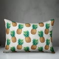 thumbnail image 2 of Creative Products Pineapple Print White 14x20 Indoor / Outdoor Pillow, 2 of 2