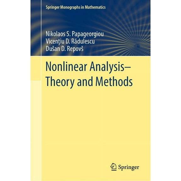 Springer Monographs in Mathematics Nonlinear Analysis - Theory and Methods, (Hardcover)