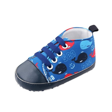

FRSASU Kids Shoes Clearance Baby Boots Infant born Girls Boys Shoes First Walkers Shoes Booties Dark Blue 6(13)
