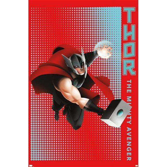 Marvel Shape of a Hero - Thor Wall Poster, 22.375" x 34"