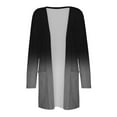 thumbnail image 4 of Xudanell Women's Knit Long Sleeve Cardigan Casual Lightweight Cardigan Sweater Womens Tops Cardigan Casual Coat Size S-M-XL-XXL, 4 of 4