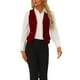 thumbnail image 1 of CHALECO DE VELVET INSPIRADOR CHIC PARA MUJERES, SIN MANGAS, ESTILO RETRO, BLAZER STEAMPUNK, VESTIDO ELEGANTE, COLOR BURDEOS, 1 of 6