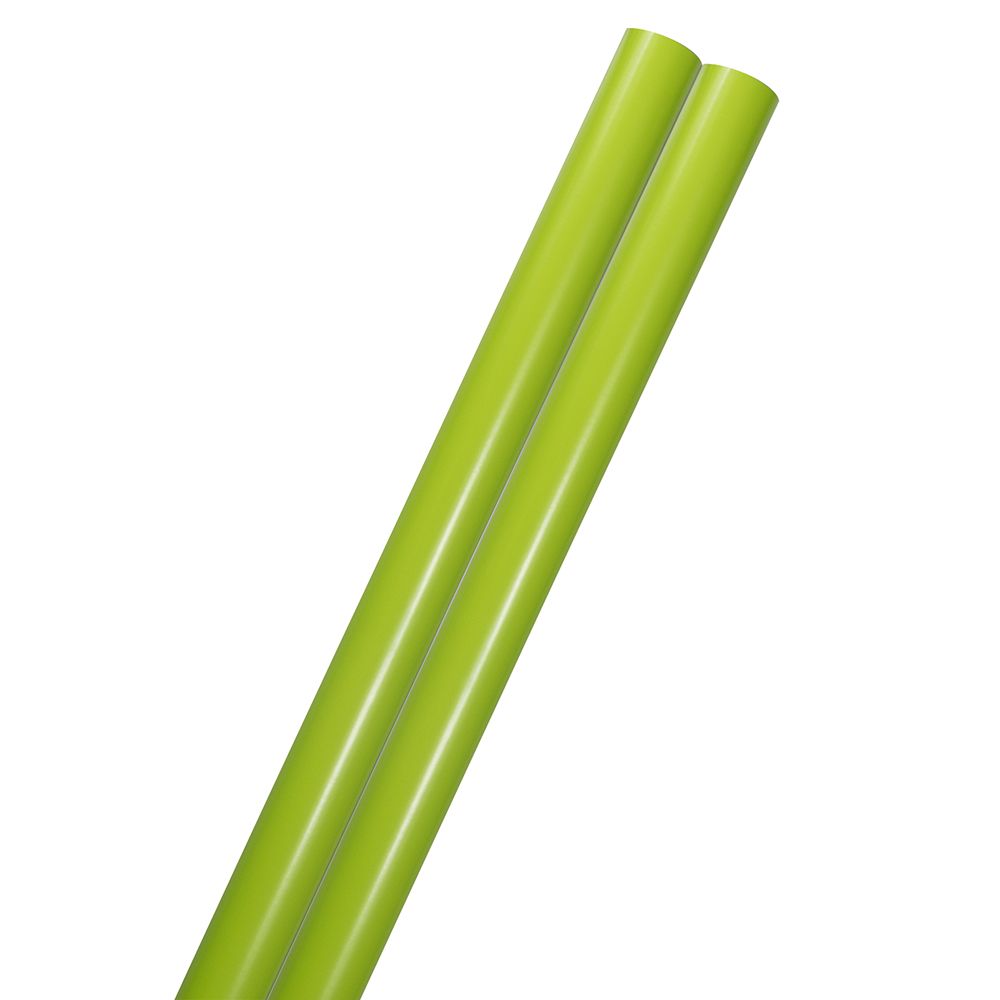 JAM Paper Lime Green Glossy Wrapping Paper, All Occasion, 25 Sq. ft, 2 per Pack