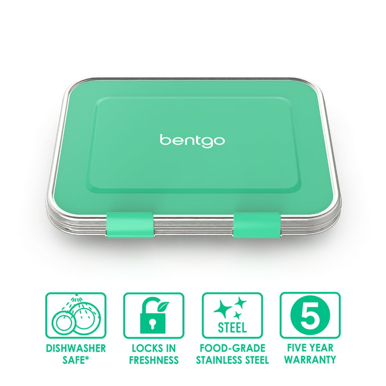 Buy Bentgo Microwavable Stainless Steel Leak-proof Lunch Box 1200ml Black –  Biome US Online