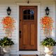 thumbnail image 1 of Simulated Fake Flower Wall Hanging Outdoor Garden Hanging Basket Decoration, 1 of 6