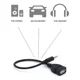 thumbnail image 4 of 3,5mm Macho Audio Aux A Usb Hembra Otg Convertidor Adaptador, 4 of 8