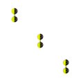 thumbnail image 4 of Eigraketly Paquete de 10 hilos de pesca ruido cuentas dobles señuelo campana portátil al aire libre agua de mar alarma Terminal aparejos negro verde Type1 NO1 Eigraketly CBP432262, 4 of 6