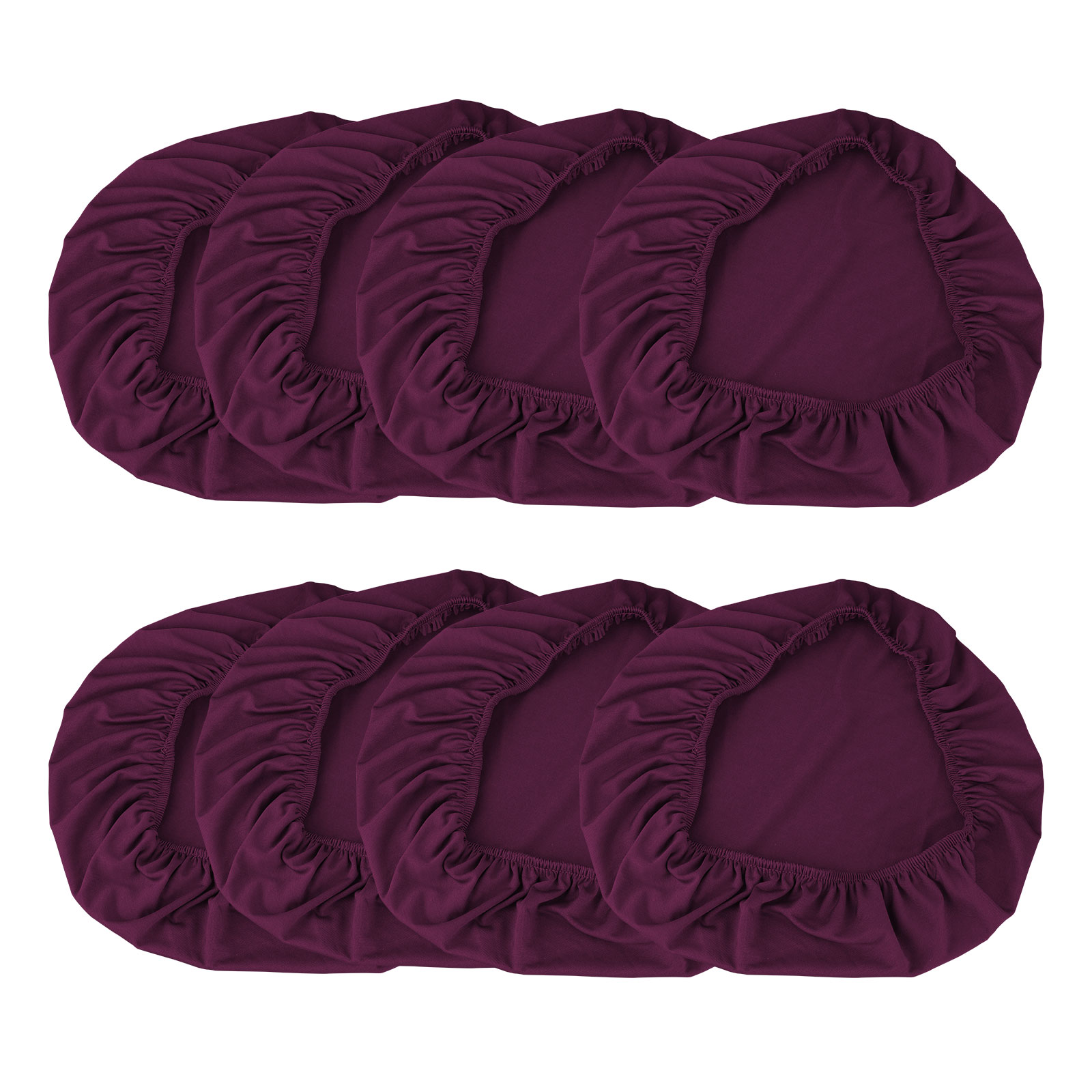 TSV 8/4PCS Dining Room Chair Seat Covers, Washable Elastic ...