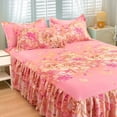 thumbnail image 6 of HYwys Enhance your bedroom decor with this luxurious and opulent three-piece bedding set  perfect for creating a stylish retreat in your home. Upgrade your sleep experience with this chi, 6 of 7