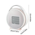 thumbnail image 3 of Costeam Mini Desktop Heater Small Household Personal Heater Portable Ceramic Heating Fan for Office Desk Bedroom Home Use Energy Efficient, 3 of 6