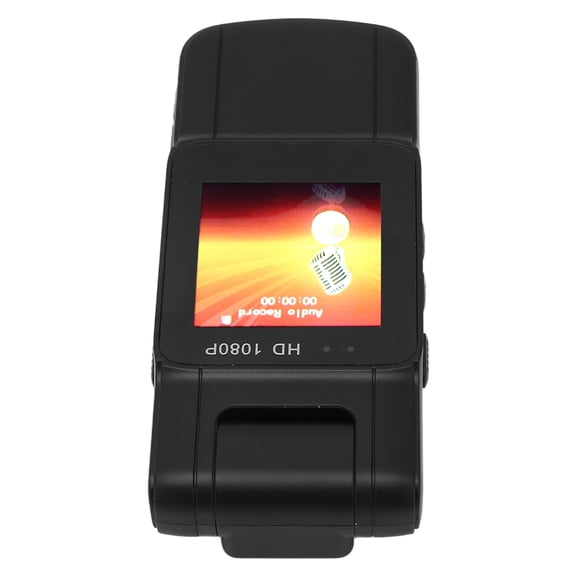 Cámara Con Clip Trasero, HD 1080P, Pantalla LCD Pequeña A Color, Grabadora De Vídeo Portátil Con Adsorción Magnética Para Reuniones