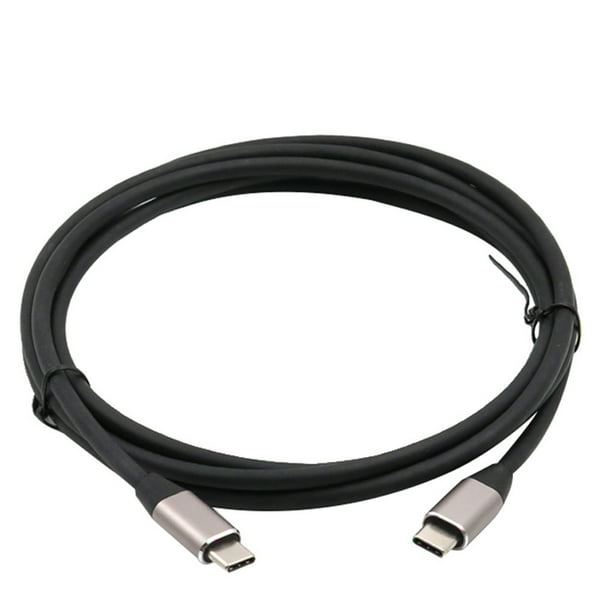 USB3.1 Typec to USB Typec Double Cable PD 100W 5A Fast Charging Male