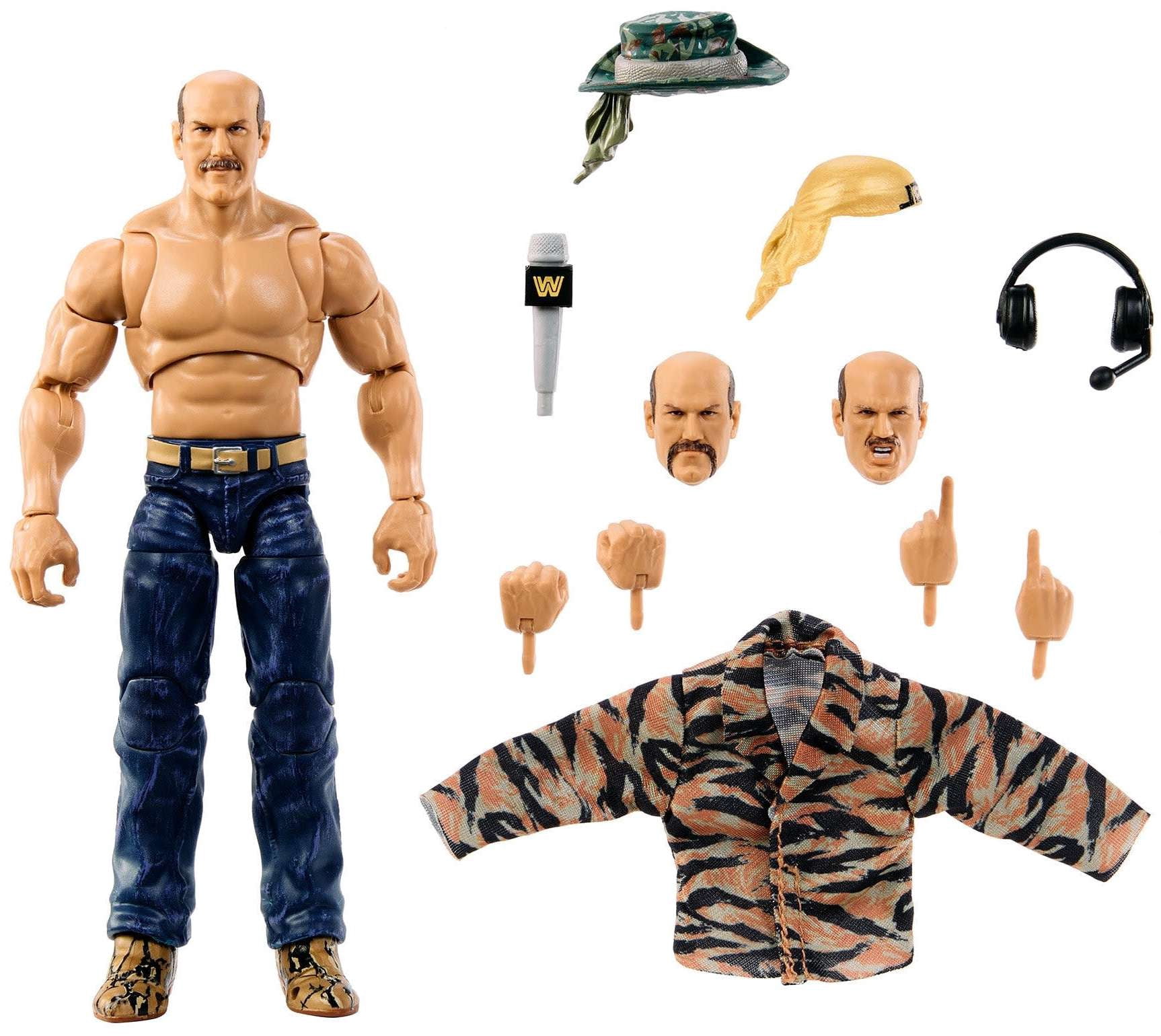 WWE Wrestling Saturday Night's Main Event Jesse The Body Ventura Action Figure