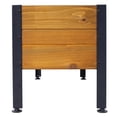 thumbnail image 6 of Wood Rectangular Garden Planter Box Raised Bed Outdoor,Planters for Outdoor Plants ,Elevated Herbs Vegetables Flowers Great Patio Deck Balcony, 6 of 12