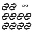 thumbnail image 4 of Mosiee 10Pcs Bicycle Brake Gear Cable S Style Clips Rotating Buckle Hose Guide Mtb Bike Cross Line Hook Tidy Clip Ring Clasp, 4 of 9