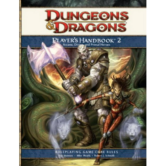 Pre-Owned Player's Handbook 2: A 4th Edition D&d Supplement (D&d Core Rulebook D&d Core Rulebook): Bk.2 (Dungeons & Dragons) Paperback