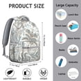 thumbnail image 5 of Indian Paisley Floral School Backpack Durable and Comfortable Bohemian Vintage Students Backpack with Chic and Classic Pattern, 5 of 5