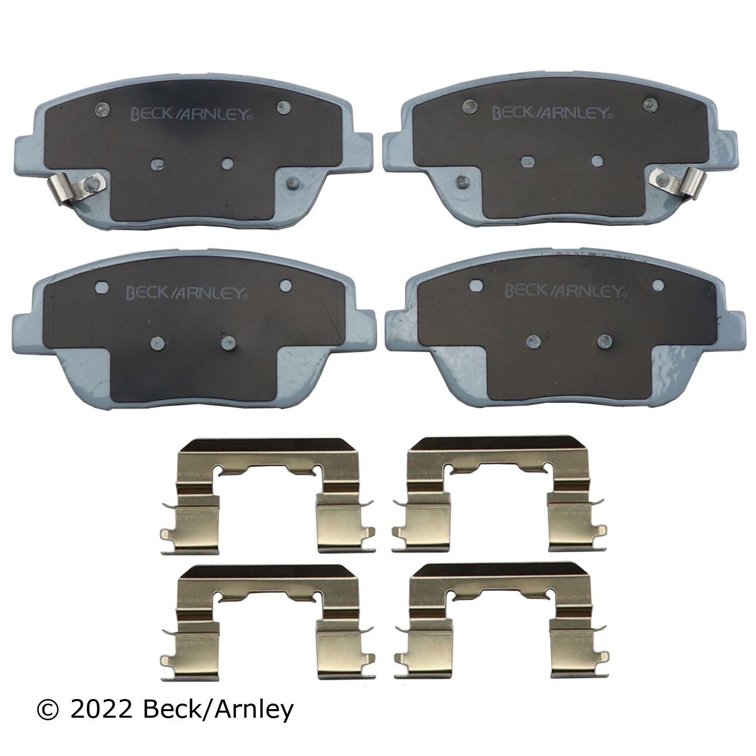 BeckArnley 085-6935 Premium Asm Pads W / Hardware