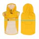 thumbnail image 1 of L Chubasqueros para perros grandes con capucha con tira reflectante, chaqueta poncho de lluvia para perros, 1 of 5