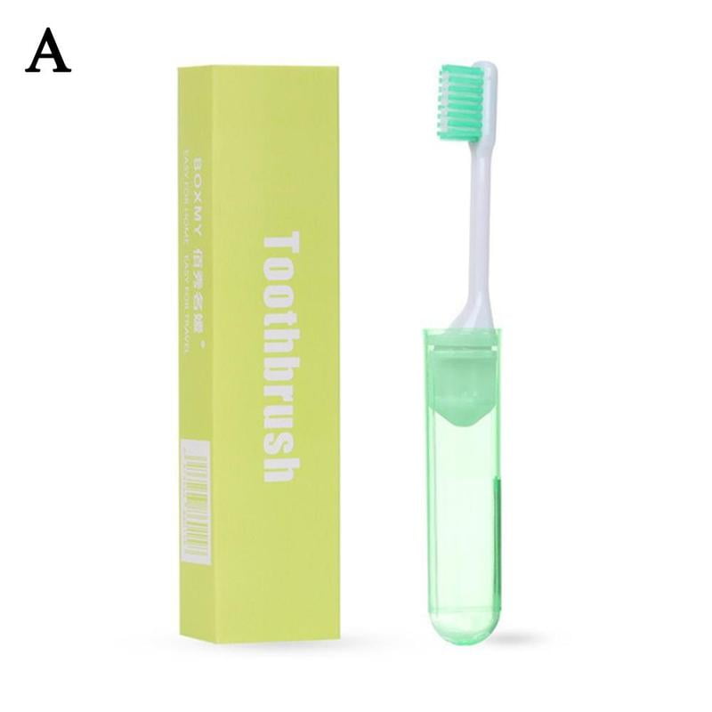 Foldable Folding Toothbrush Travel Camping Hiking Outdoor Portable Sanitary KW 