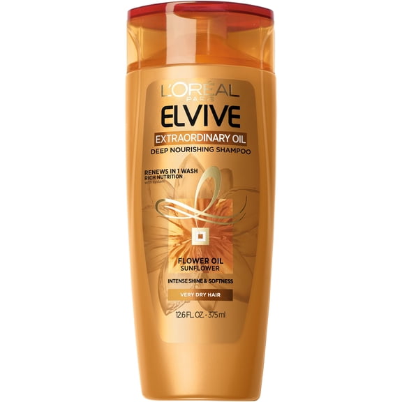L'Oreal Paris Elvive Extraordinary Oil Deep Nourishing Shampoo 12.6 fl. oz. Bottle
