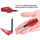 thumbnail image 3 of Winch Anchor Ground, 1/10 RC Crawler Car Metal Plegado Ancla Winch Earth Ground Tool RC Car Ground Tool RC Car Scale Accessories RC Car Ground Tool Fit Para Axial SCX10 D90 CC01, 3 of 7